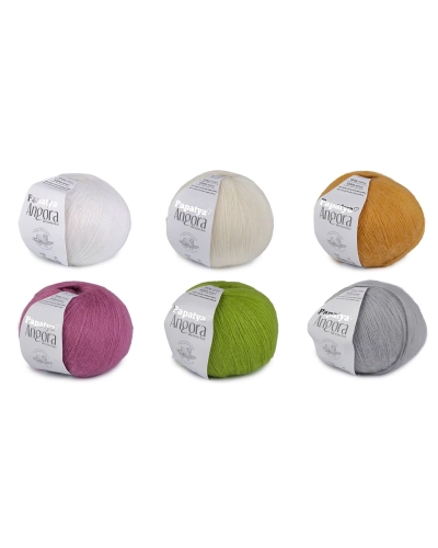 Pletací příze Papatya Angora 100 g - 1 ks | Mimib