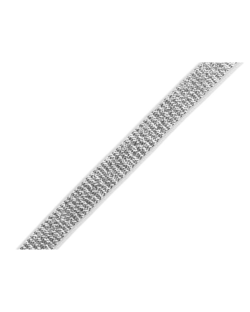 Pruženka brokátová / ramínková šíře 10 mm s lurexem - 13.5 m | Mimib
