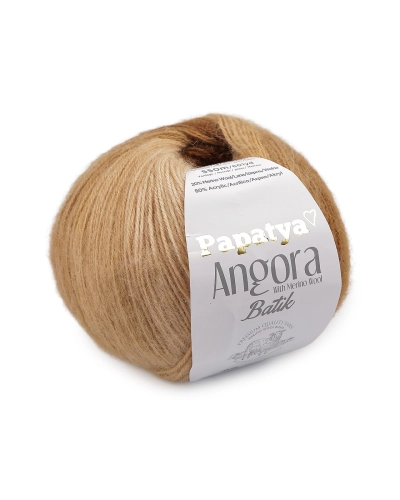 Pletací příze Papatya Angora Batik 100 g - 1 ks | Mimib