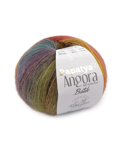 Pletací příze Papatya Angora Batik 100 g - 1 ks | Mimib