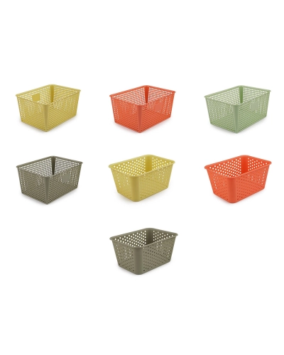 Plastový košík 15x20 cm - 2 designy - 1 ks | Mimib