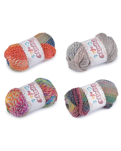 Pletací příze Papatya Confetti 100 g - 1 ks | Mimib