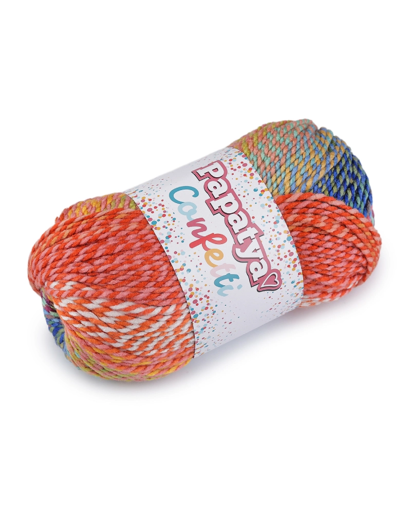 Pletací příze Papatya Confetti 100 g - 1 ks | Mimib