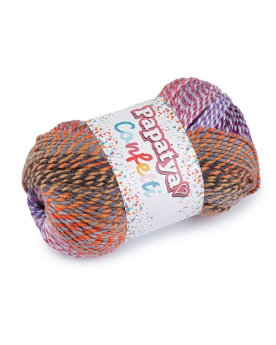 Pletací příze Papatya Confetti 100 g - 1 ks | Mimib