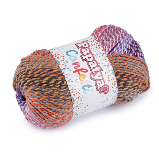 Pletací příze Papatya Confetti 100 g - 1 ks | Mimib