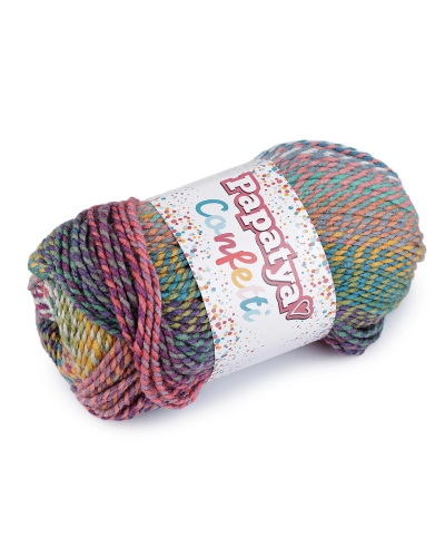 Pletací příze Papatya Confetti 100 g - 1 ks | Mimib