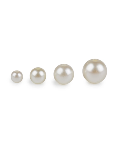 Plastové korálky Ø6, 8, 10, 12 mm dekorační - 30 g | Mimib