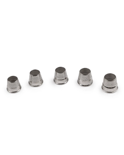 Kovový náprstek bez dna Ø16, 16,5, 17, 17,5, 18 mm - 1 karta | Mimib