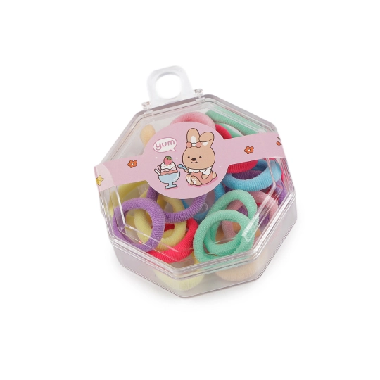 Mini gumičky do vlasů v boxu - 1 krab. | Mimib