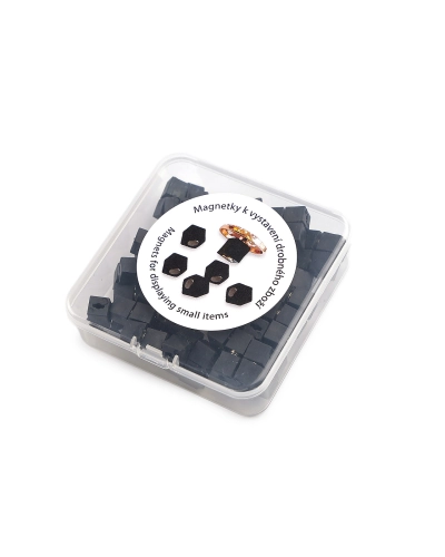 Magnet na vystavenie gombíkov a drobného tovaru 8x8 mm - 100 ks | Mimib