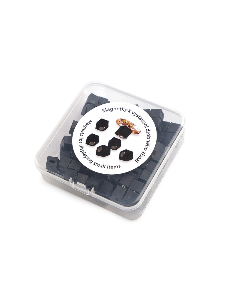 Magnet na vystavenie gombíkov a drobného tovaru 8x8 mm - 100 ks | Mimib