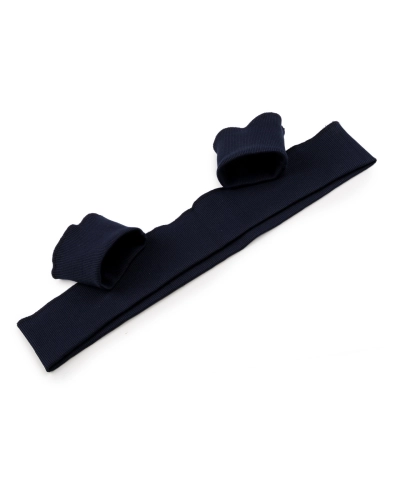 Elastické bavlnené náplety šírka 7,5 cm sada (2x rukáv, 1x pás) - 1 sada | Mimib