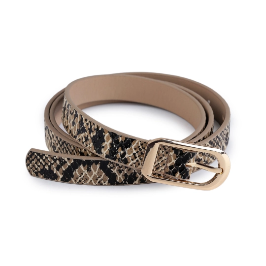 Dámsky opasok hadí vzor - 1 ks | Mimib