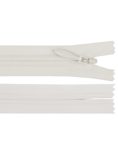 Špirálový zips skrytý YKK No 4 dĺžka 65 cm - 1 ks | Mimib