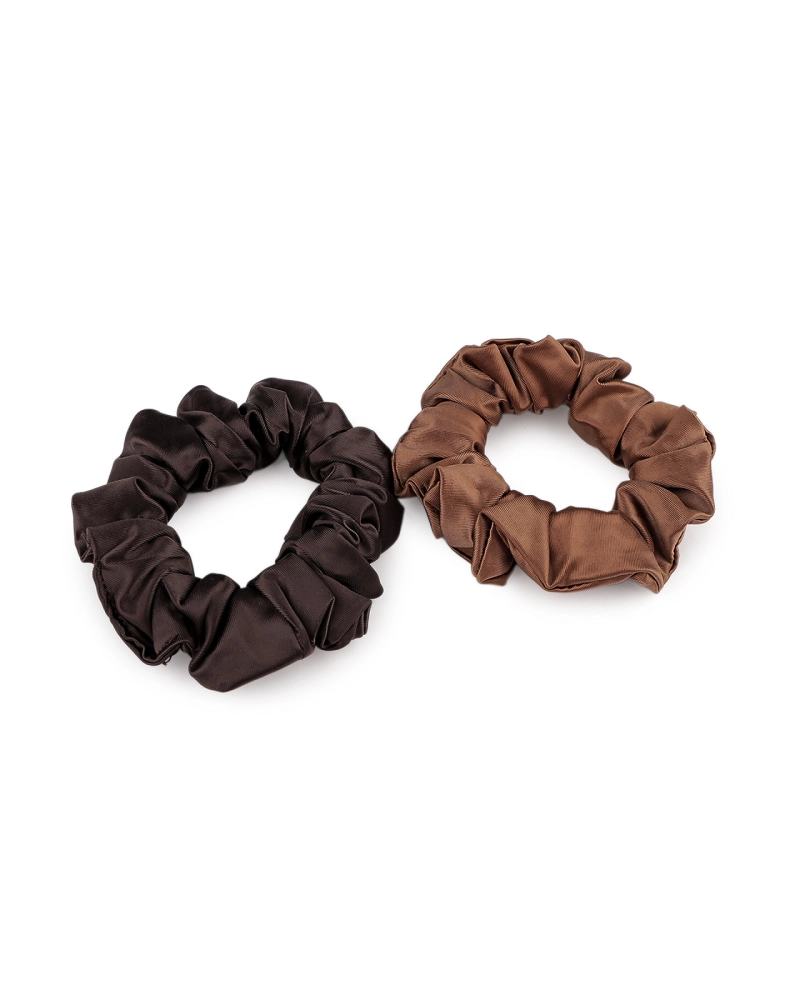 Gumička scrunchie do vlasov saténová - 1 kar. | Mimib