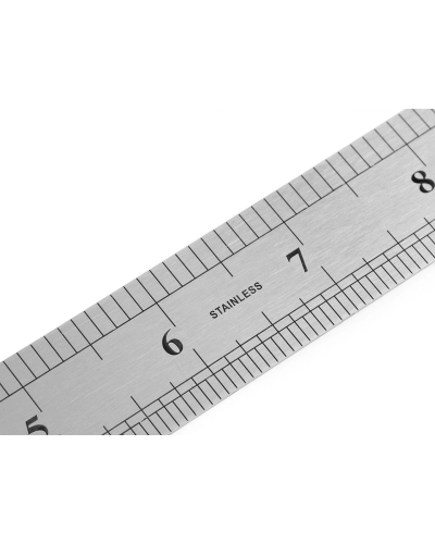 Kovové pravítko dĺžka 30 cm - 1 ks | Mimib