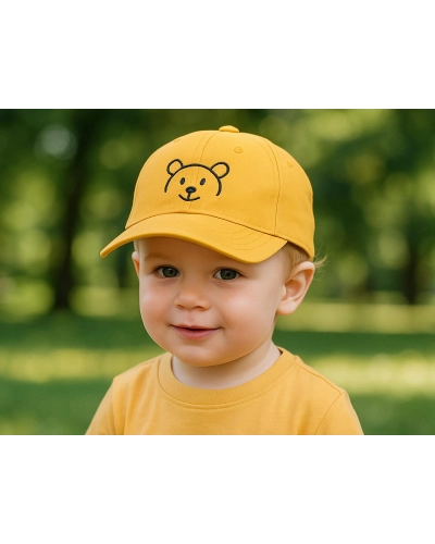 Detská bavlnená šiltovka s výšivkou - 1 ks | Mimib
