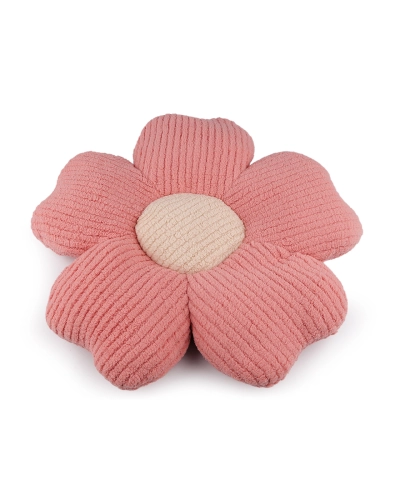 Dekoračný vankúš plyšový kvet Ø50 cm - 1 ks | Mimib