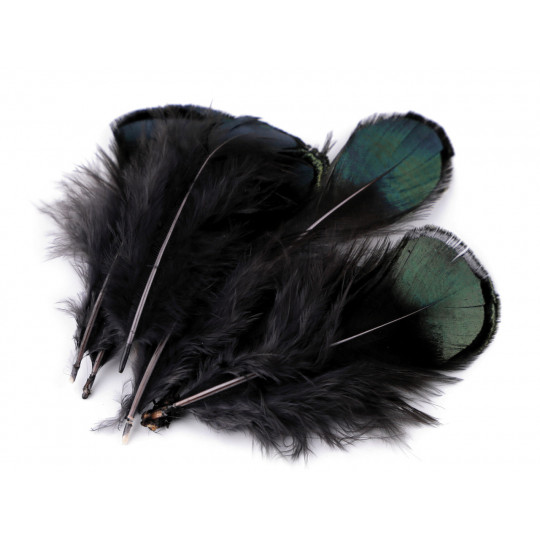 Bažantí peří délka 4,5-9 cm | Mimib