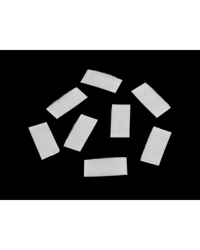 Suchý zips samolepiaci obdĺžniky sypané 10x20 mm - 1 sáčok | Mimib