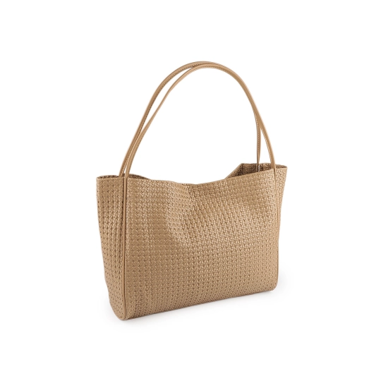Veľká dámska taška prepletaná s puzdrom 39x31 cm - 1 ks | Mimib