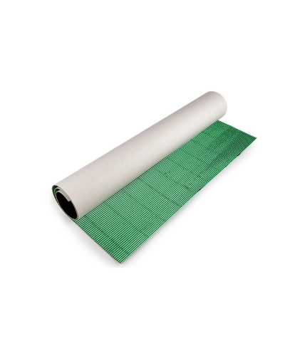 Metalický vlnitý papier / lepenka na tvorenie 70x50 cm - 1 ks | Mimib