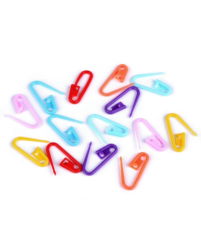 Zatvárací špendlík na pletenie 7x22 mm - 20 ks | Mimib