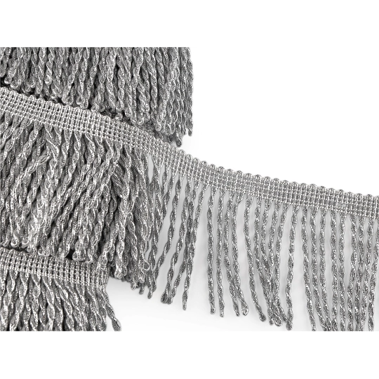Strapce lurexové krútené šírka 80 mm - 1 m | Mimib
