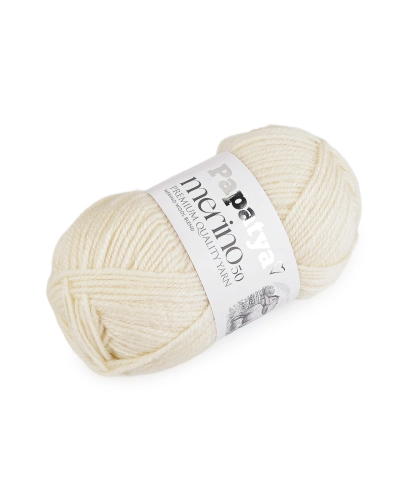 Pletacia priadza Papatya Merino 100 g - 1 ks | Mimib