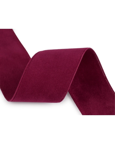 Zamatová stuha velvet obojstranná šírka 40 mm - 1 m | Mimib