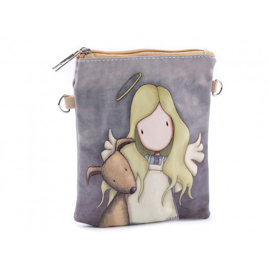 Dívčí kabelka 15x18,5 cm s potiskem | Mimib