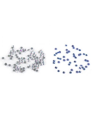 Šatonové růže hot-fix velikost SS10 | Mimib