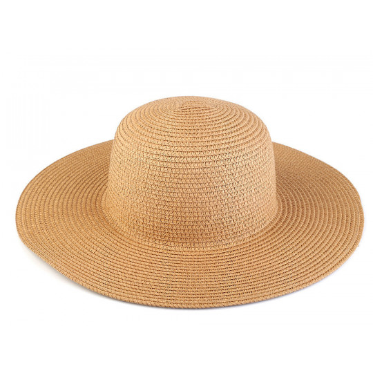 Dámský letní klobouk / slamák k dozdobení | Mimib