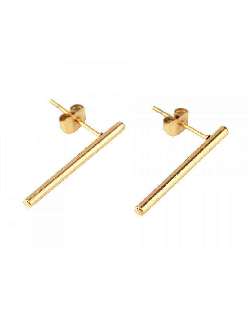 Náušnice tyčinky z nerezové oceli | Mimib