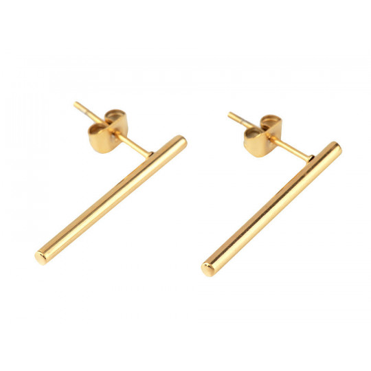 Náušnice tyčinky z nerezové oceli | Mimib