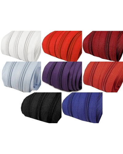 Zip spirálový No 5 metráž pro jezdce typu POL | Mimib