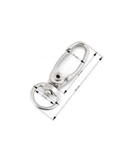 Kovová karabina průvlek 9 mm | Mimib