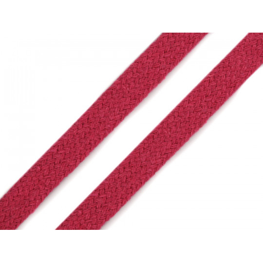 Šňůra plochá / dutinka šíře 10 mm | Mimib