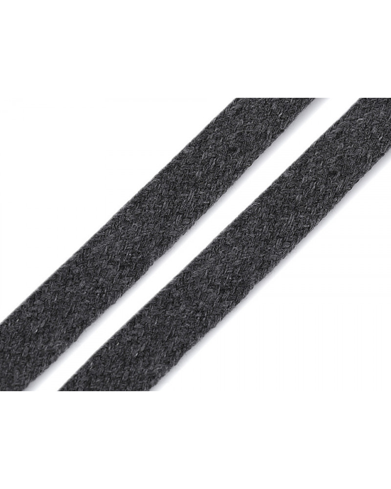 Oděvní šňůra plochá / dutinka šíře 11-15 mm | Mimib