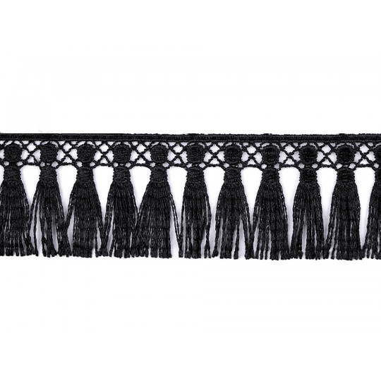 Třásně / vzdušná krajka šíře 45 mm | Mimib