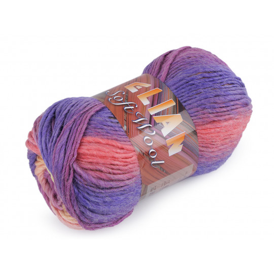 Pletací příze Soft Wool 100 g | Mimib