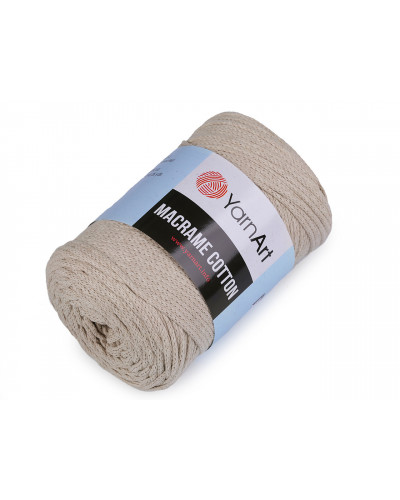 Pletací příze Macrame Cotton 250 g | Mimib