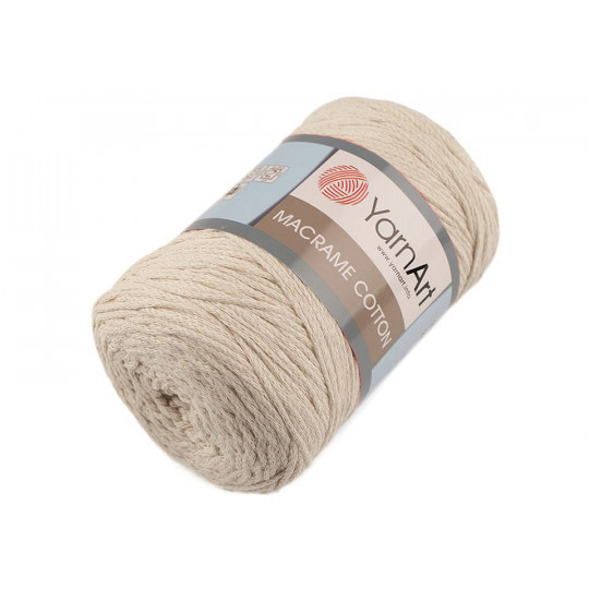 Pletací příze Macrame Cotton 250 g | Mimib