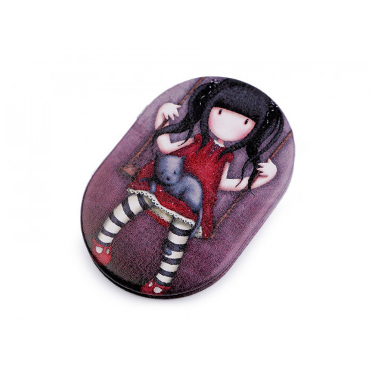 Kapesní zrcátko holčička | Mimib