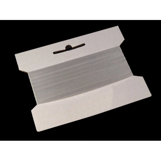 Silikonová pruženka / lastin šíře 6 mm elastická | Mimib