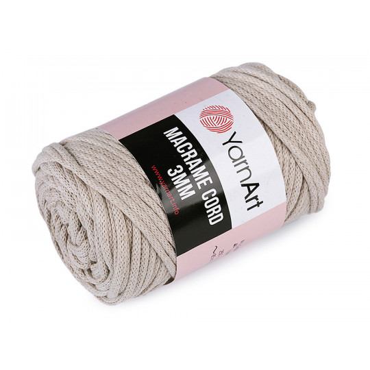 Pletací příze Macrame Cord 250 g | Mimib