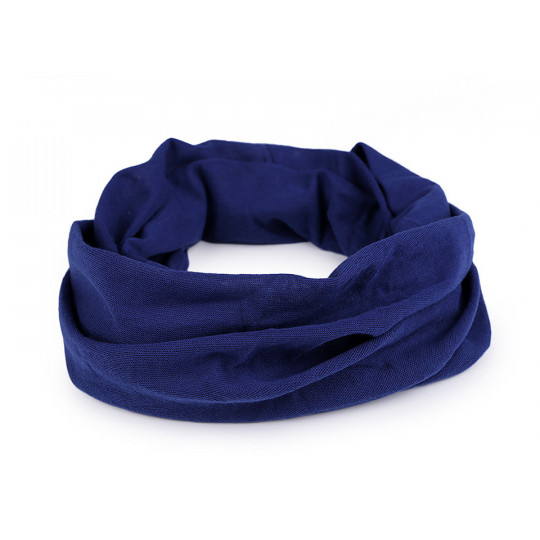 Multifunkční šátek pružný, bezešvý, jednobarevný | Mimib