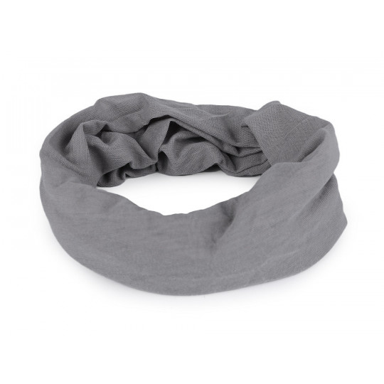 Multifunkční šátek pružný, bezešvý, jednobarevný | Mimib
