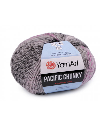 Pletací příze Pacific Chunky 100 g | Mimib