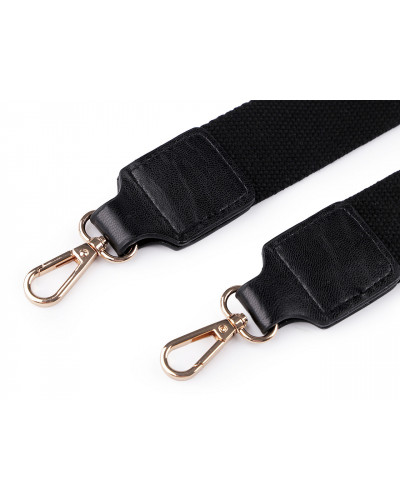 Textilní ucho / popruh na tašku s karabinami šíře 3,8 cm | Mimib